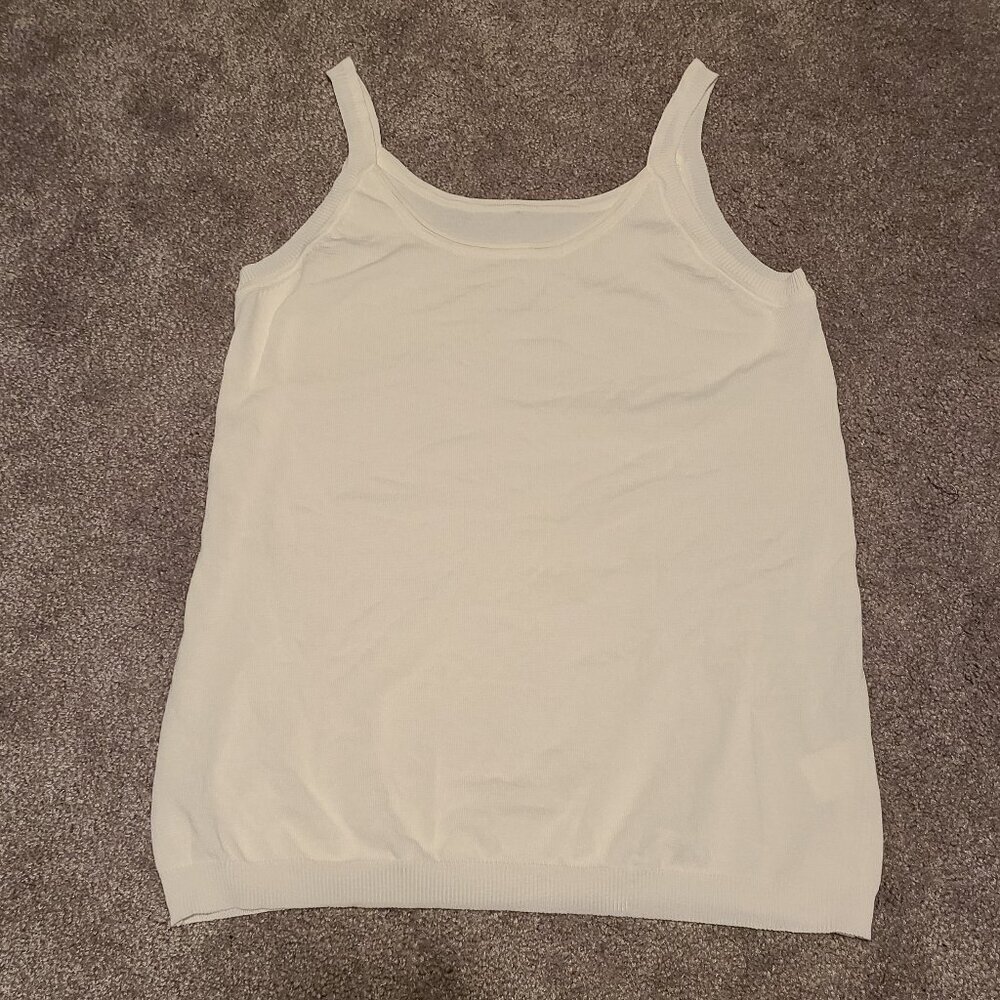 🥵 NWOT Sleeveless tanktop loose scoop neck